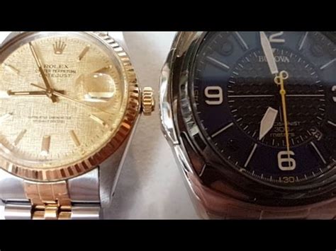 bulova rolex clones|rolex vs bulova.